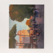 ローマピアッツァ夕べライト絵画ズ・チャレンジング ジグソーパズル (縦)