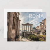 ローマフォーラムロマヌイタリアホリデースーベリーホテル シーズンポストカード (正面/裏面)