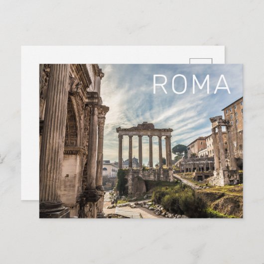 ローマフォーラムロマヌイタリアホリデースーベリーホテル シーズンポストカード (正面/裏面)