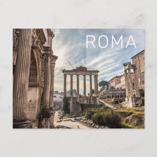 ローマフォーラムロマヌイタリアホリデースーベリーホテル シーズンポストカード (正面)