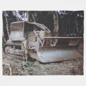 ローマプラウ(ベトナム) フリースブランケット (正面(横))