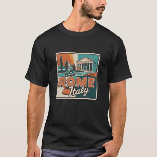 ローママアンバーズドリームデザイン Tシャツ (正面)