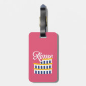 ローマラゲッジタグ ラゲッジタグ (裏面縦)