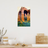 ローマローマメルカトディトラヤノトラヤンマーケットヴィンテージ ポスター (キッチン)