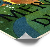 ローマローマメルカトディトラヤノトラヤンマーケットヴィンテージ ポスター (角)