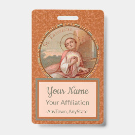 ローマローンデルのSt. Tarcisius (BF 004) バッジ