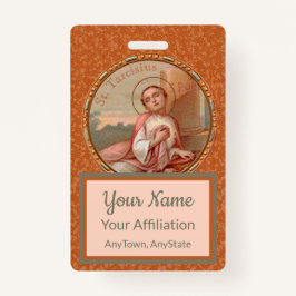 ローマローンデルのSt. Tarcisius (BF 004) バッジ