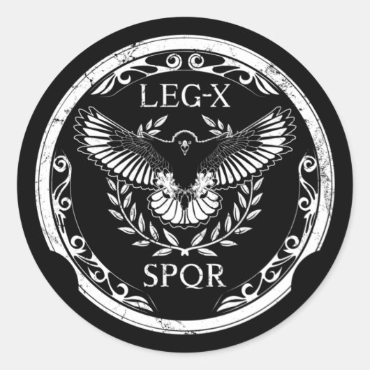 ローマンイーグルレジオXシールド ラウンドシール (正面)