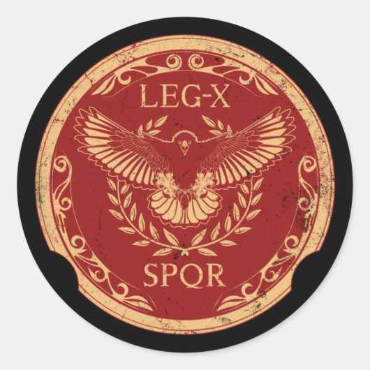 ローマンイーグルレジオXシールド ラウンドシール (正面)