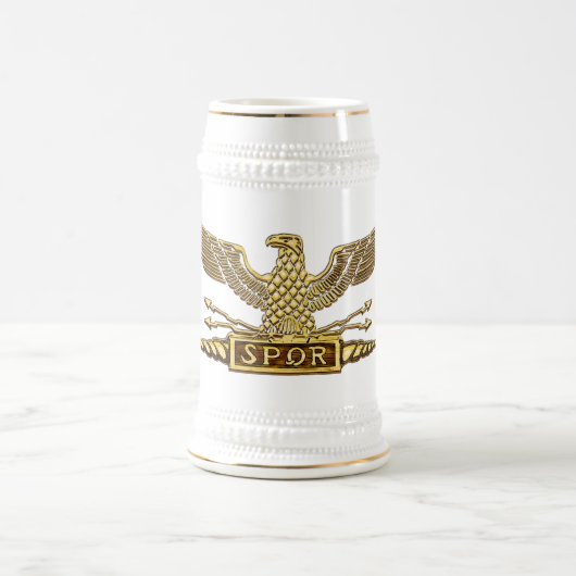 ローマンイーグル ゴールド ビールジョッキ (中央)