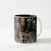 ローマングラディエーターバラー ツートーンマグカップ (正面右)