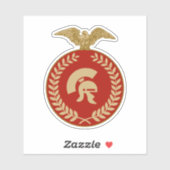 ローマングラディエータービニールステッカー シール (シート)