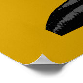 ローマングラディエーターポップ・アートのアートポートレート ポスター (角)