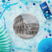 ローマンコロッセウムローマイタリア紙プレート-ヴィンテージ ペーパープレート (パーティー)