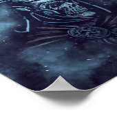 ✪ローマンセンチュリオンスカル中世ファンタジーアート✪ ポスター (角)