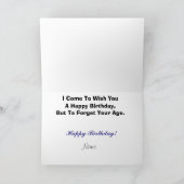 ローマンハムラジオソルジャー誕生日カード カード (内部)