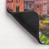 ローマンフォーラムローマ，イタリア マウスパッド (コーナー)