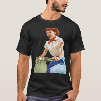 ローマンホリデー – シルヴィアスカーレット Tシャツ