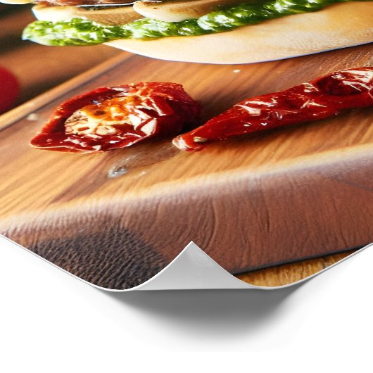 ローマンラプソディバーガーのセンセーション ポスター (角)