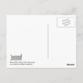 ローマンワイン船はがき ポストカード (裏面)