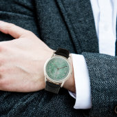 ローマン・ヌーメラル・メンズ・ウォッチ - 翡翠に着想を得た文字盤 腕時計