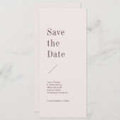 ローマン モダン セーブ・ザ・デート 招待状 (正面/裏面)
