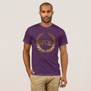 ローマンSPQR tシャツ