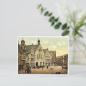 ローマーberg(ローマー広場)with Romer、フランクトゥルク・アム・マイン(i.e. フラ ポストカード (スタンド正面)