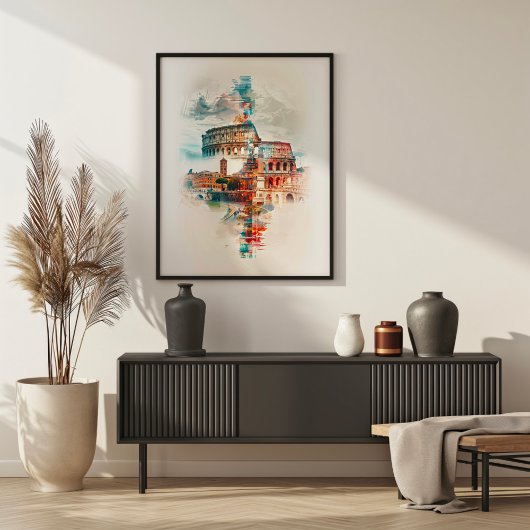 ローマ交響楽団:コロッセオとトレヴィの泉 ポスター