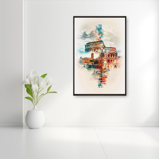 ローマ交響楽団:コロッセオとトレヴィの泉 ポスター