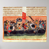 ローマ人とゴール人の戦い ポスター (正面)