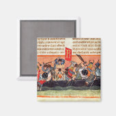 ローマ人とゴール人の戦い マグネット (正面/裏面)