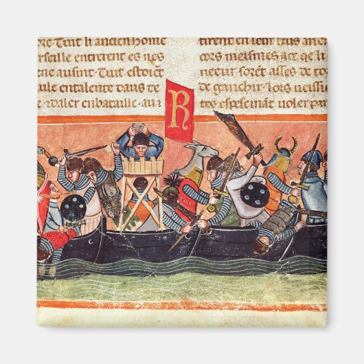 ローマ人とゴール人の戦い マグネット (正面)