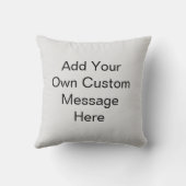 ローマ人にひざまずくクリスチャンの女8:31 クッション (裏面)