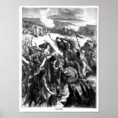 ローマ人に対してイケニを扇動するボアディシア ポスター (正面)