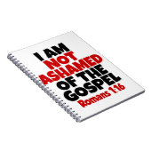 ローマ人の1-16私はゴスペルを恥じていない ノートブック (右側)