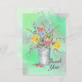 ローマ人の1:8感謝してい私は神よ、あなたのた感動的めに サンキューカード (正面/裏面)