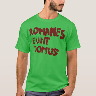 ローマ人は家に行く少年 Tシャツ