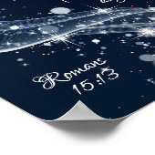 ローマ人への手紙第15章13節。 ポスター (角)