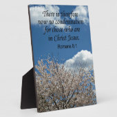 ローマ人への手紙第8章1節 フォトプラーク (側面)