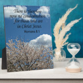 ローマ人への手紙第8章1節 フォトプラーク (側面)