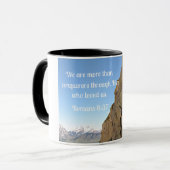 ローマ人への手紙第8章37わたしたちは征服者よりも多い マグカップ (正面左)