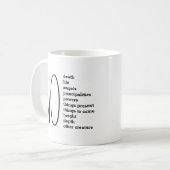 ローマ人への手紙第8章38-39節 コーヒーマグカップ (正面左)