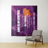 ローマ人への手紙８：２８　すべてのものは、愛する者たちとって益となるように共に働く タペストリー (インサイチュ)