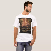 ローマ人への手紙 10:15と福音 Tシャツ (正面フル)