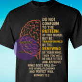 ローマ人への手紙 12:2 - キリスト教 Tシャツ
