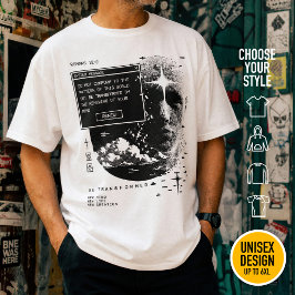 ローマ人への手紙 12:2 世俗に合わせるな クリスチャン・レトロウェーブ Tシャツ