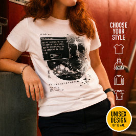 ローマ人への手紙 12:2 心を新たにするシステムメッセージアラート Tシャツ