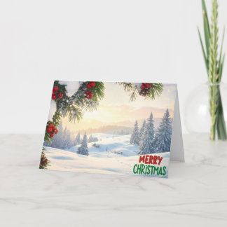 ローマ人への手紙 6:23 クリスマスカード (5x7) サンキューカード