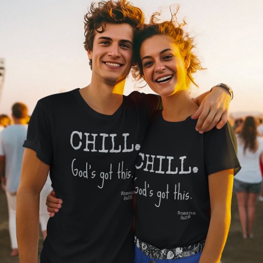 ローマ人への手紙 8章28節 神様がすべてをコントロール Tシャツ